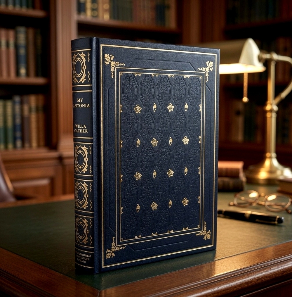 My Antonia Willa Cather International Collectors Library Gilt Decorated VG